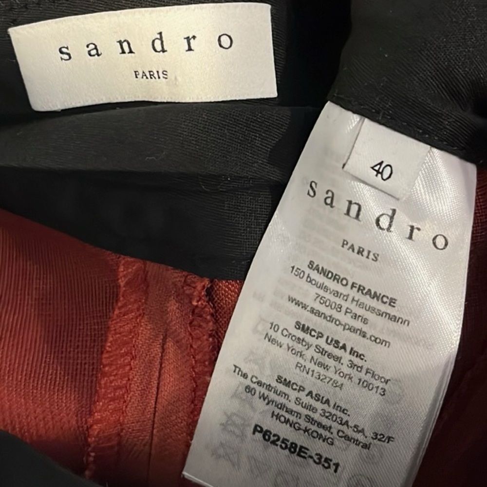 Sandro “Emos” patch pocket shorts French 40/US8 - Picture 3 of 4